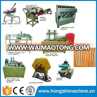 High quality twin chopstick making machine,chopstick production line